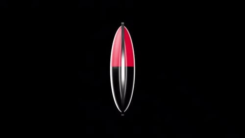 Angola Flag 3D Glossy Spinning Coin Animation