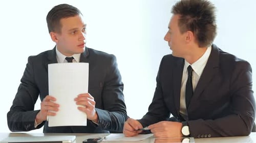 Businessmen Completed Discussion