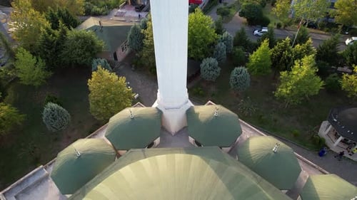 Aerial Local Mosque
