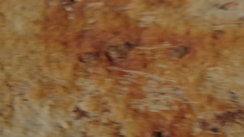 Rusty Metal Pipe Rust Texture Close Up Insides of an Old Sewer Oil Pipe