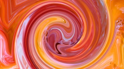 Dynamic Abstract Color Swirl Fluid Motion Background