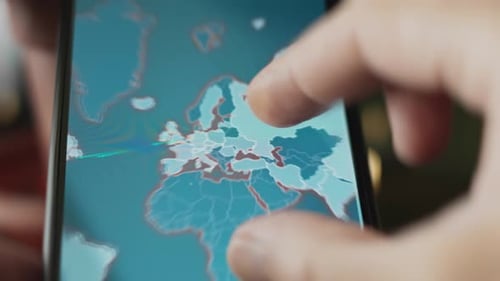 Studying the Realtime Cyber Threat Map on Mobile Phone