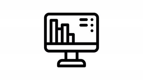 results line icon animation