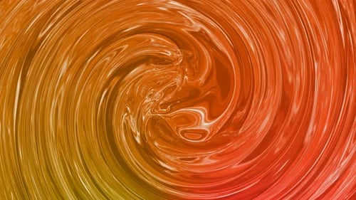 Fond brillant de couleur liquide à tourbillons animés. Motif torsadé, coloré et brillant. Vd309