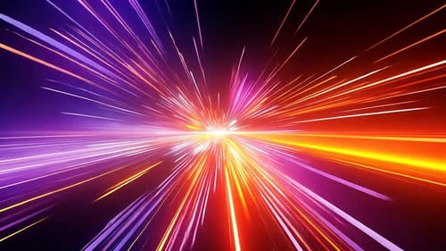 Les lignes de vitesse abstraites éclatent