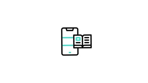 Ebook Animated Icon