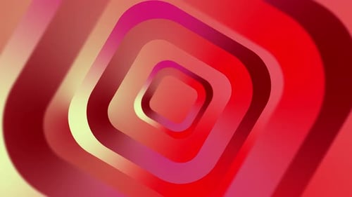 3D Rendering Abstract Gradient Geometric Rectangle Background