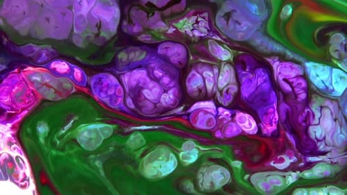 Abstract Colorful Ink Movements Spreads On Water Texture 164