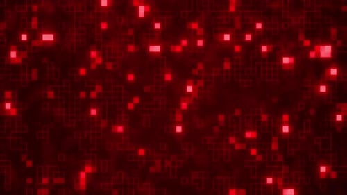 Abstract High Tech REd Grid Style Background, Digital Technology Circuit Board BG,, Futuristic Digit