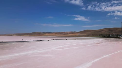 Lac Salé Expansif - Vue aérienne 2K