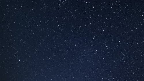 Brilliant Stars in the Dark Night Sky