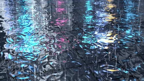 Fondo de lluvia