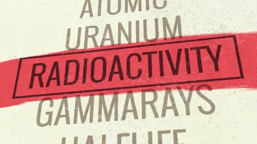 Science Words Kinetic Typography with Highlight and Cross-Out Effect