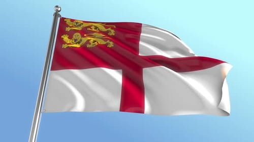 Flagge von Sark