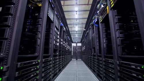 Web server space full of sense of technology