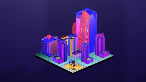 Construcción de ciudades isométrica