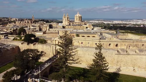 Aerial View of the Malta
