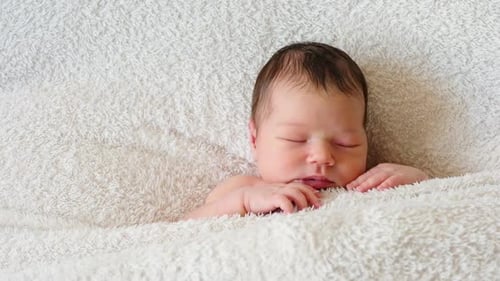 Adorable Little Baby Watch the Dreams