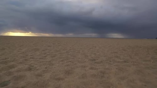 Beach Sand And Waves Run HD