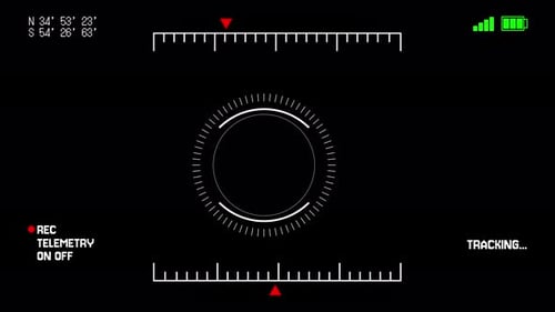 Drone Tracking Overlay Digital Interface