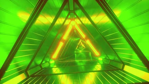 Hypnotic Tunnel Motion Background Loop