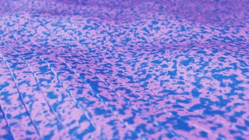 Abstract Fluid Wavy Motion Background Loop with Blue and Pink