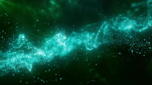 Glowing video visual art background