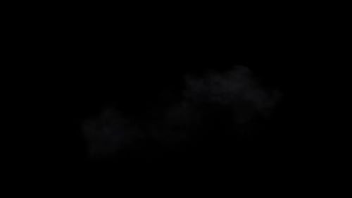 Fiery Blast Transition with Smoke Reveal Effect