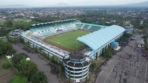 Aerial View of Maguwoharjo Stadium