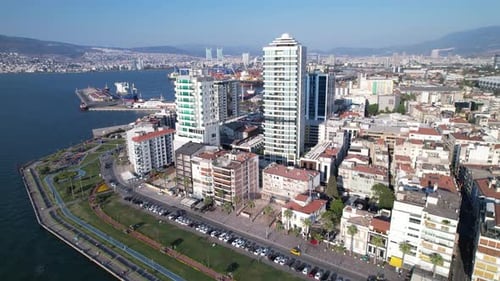 izmir city drone