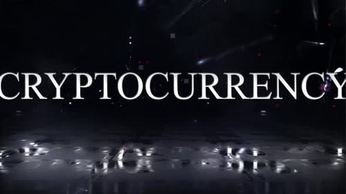 Cryptocurrency Technology Word