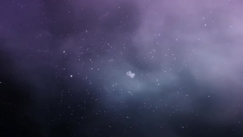Ethereal Space Nebula Light Burst Reveal