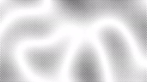 Abstract Halftone Dot Pattern Motion Background Loop