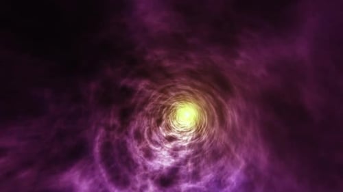 3D Animation of the Time Vortex | Travel in Hyperspace | Flying through a Vortex Tunnel in Space HD