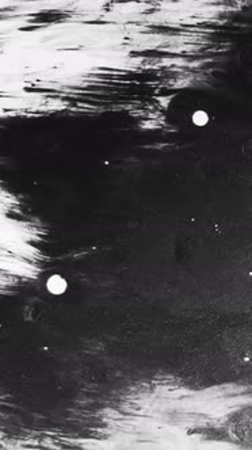 Vertical Ink Spreading Grunge Splash Glitter Watercolor