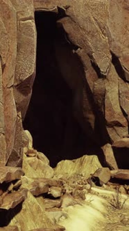 Fabulous View of Colorful Stones Inside the Cave