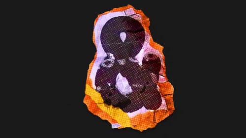 Grunge Ripped Paper Texture Reveal Transition