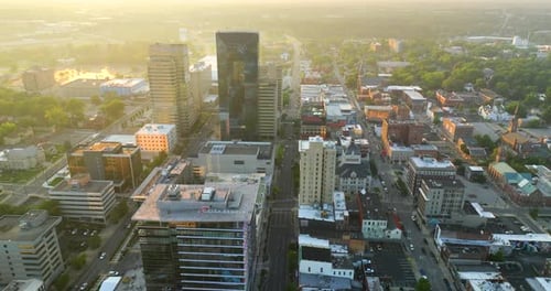 Lexington Kentucky High Office Buildings in Downtown District of Lexington Kentucky USA American