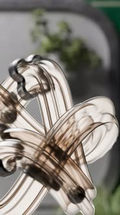 3D Abstract Marble Run Loop