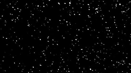 Winter Snow Falling Snow Animation Loop Slow Motion