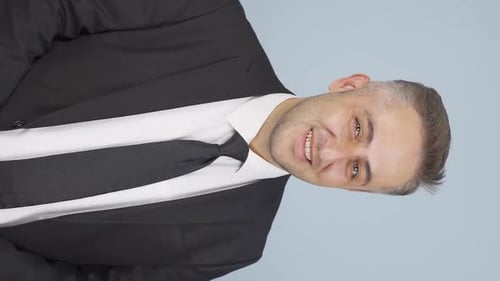 Smiling Man in Business Suit Portrait