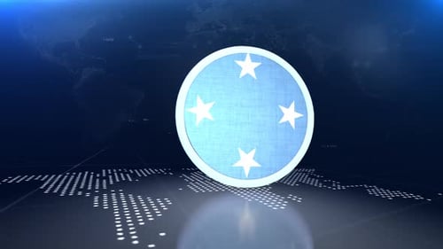 Futuristic Geometric Identity Reveal