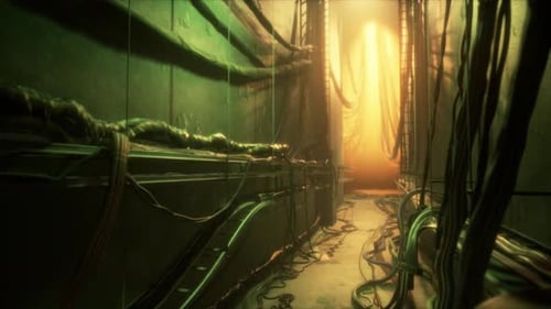 Electric Wires in the Tunnel with Light