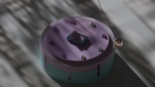 Swinging Pendulum Triggering Scene Changes
