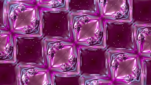 Animation abstraite de kaléidoscope optique 0,2. 4 K