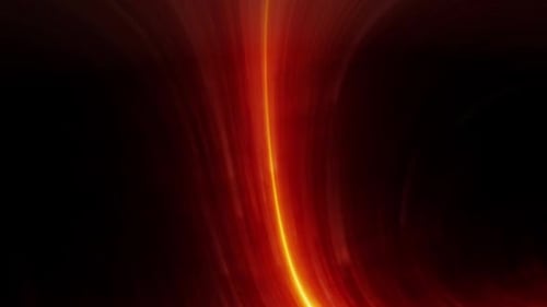 Abstract neon red, dark background