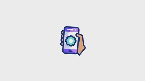 Phone Settings Animated Icon