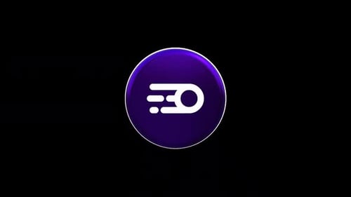 Modern 3D Spinning Comet Icon Animation