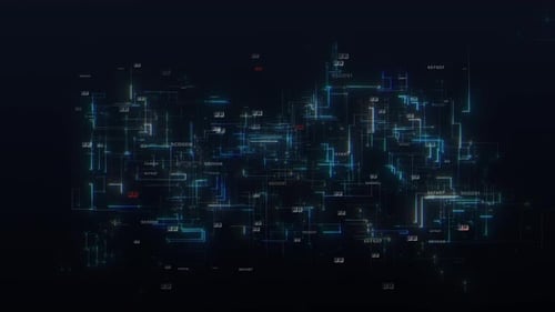 Futuristic Data Stream