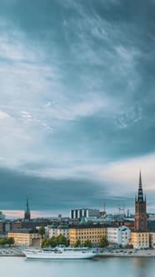 Stockholm Sweden Scenic Famous View